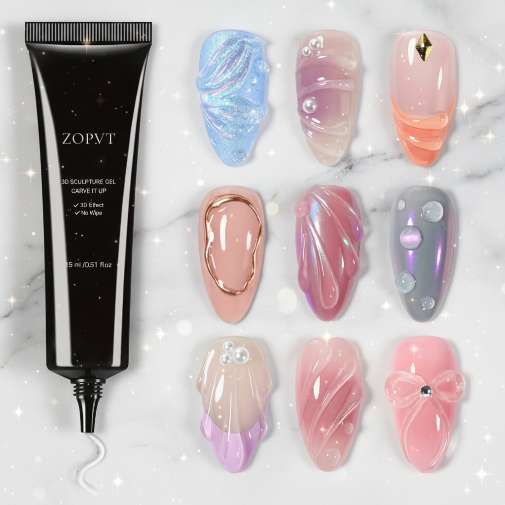 3D Sculpture Nail Gel