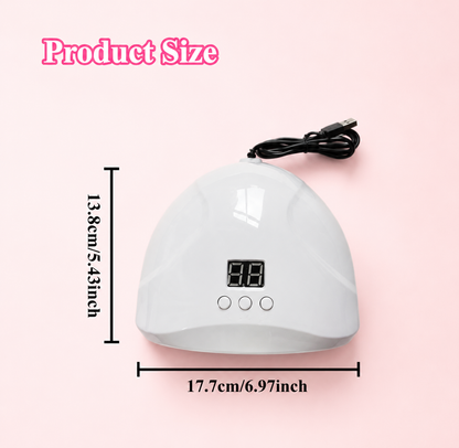 Zyra Belle™ Salon-Finish Nail LED Lamp