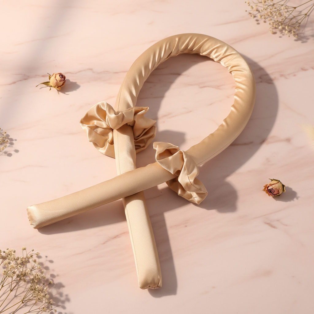 Heatless Curl Ribbon — Angled Shot