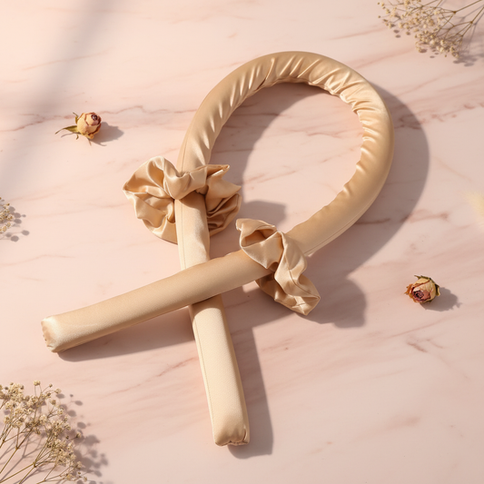 Heatless Curl Ribbon — Angled Shot